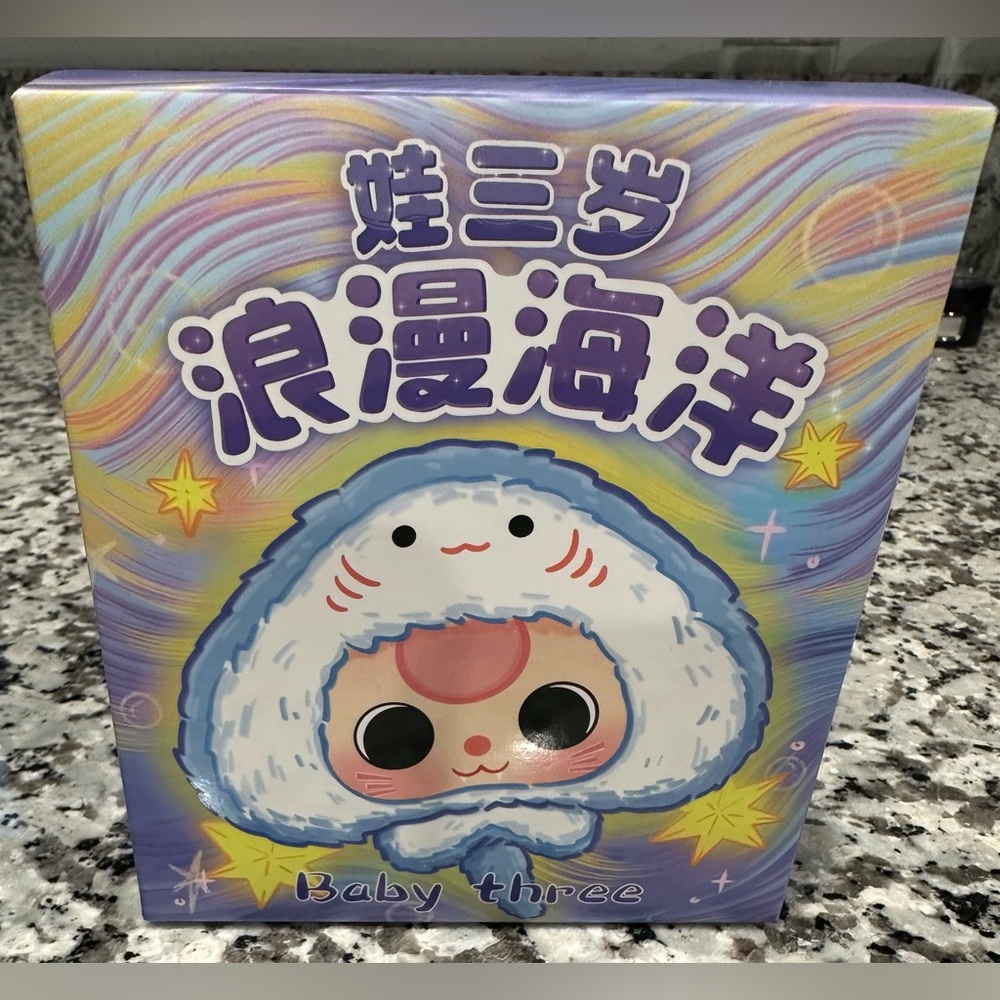 UNOPENED Baby Three - UNOPENED Romantic Ocean Plush Blind Box